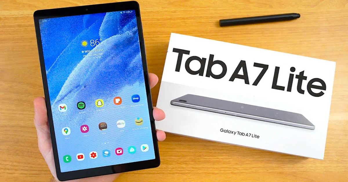 Cho thuê Máy tính bảng Samsung Galaxy Tab A7 Lite